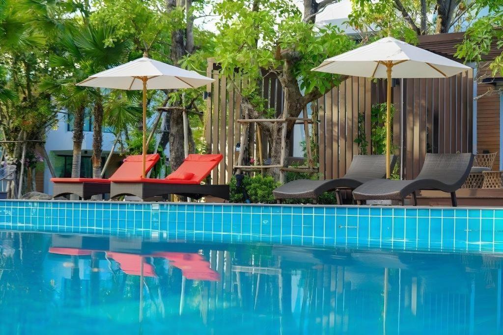 Chatnipa Beach Resort By Morseng Ban Hat Lek Eksteriør bilde